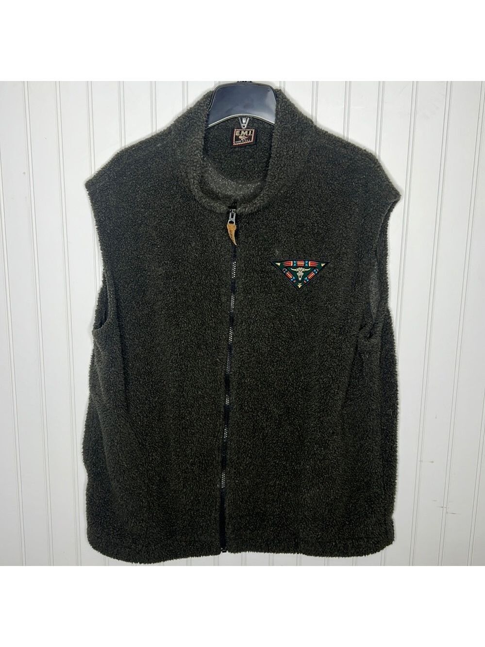 Fleece Zip Up Vest Size XL